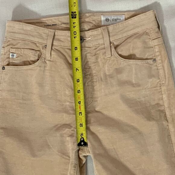 AG Adriano Goldschmied Velvet Bootcut pants size 27 - Picture 7 of 8
